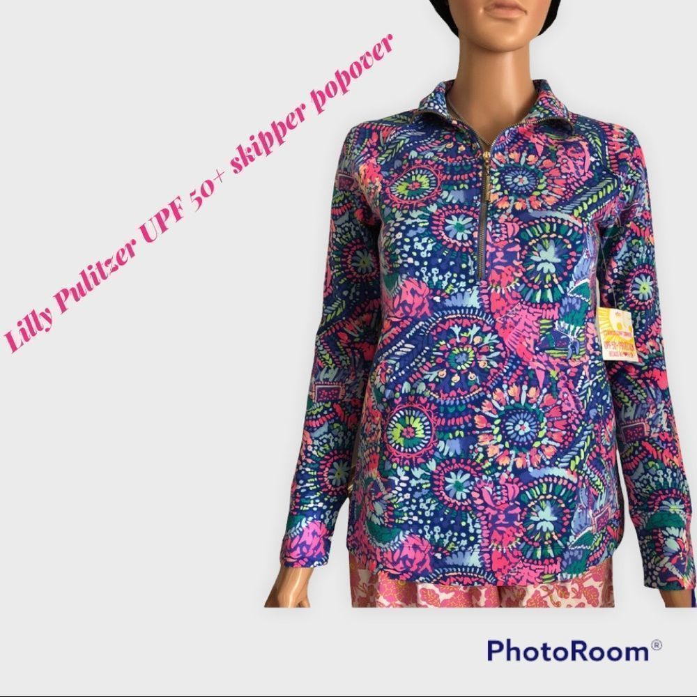 Lilly Pulitzer UPF 50+ skipper popover